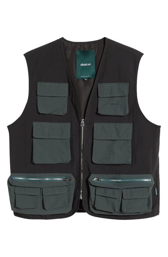 Shop Afield Out Langley Multipocket Vest In Black