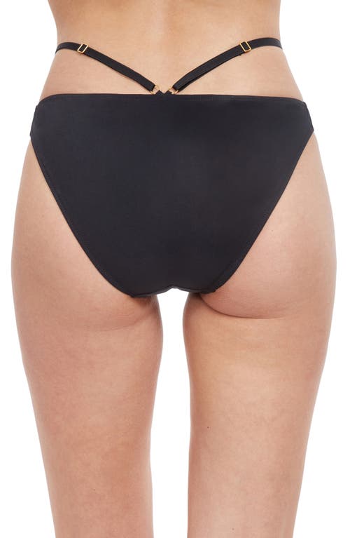 Shop Gottex Low Rise Bikini Bottoms In Black