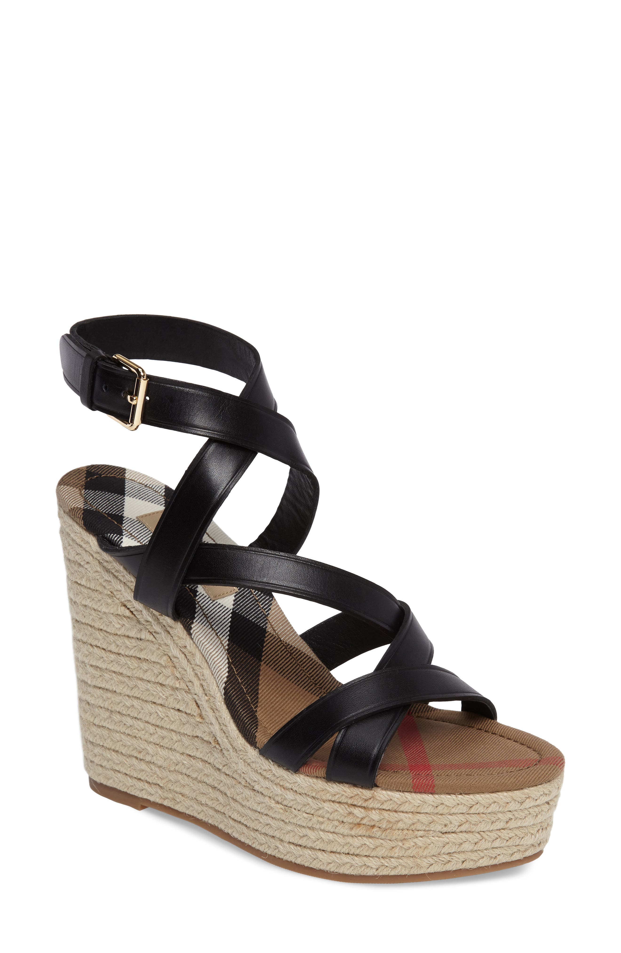 burberry wedge sandals