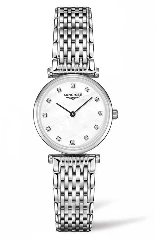 La Grande Classique de Longines Diamond Bracelet Watch