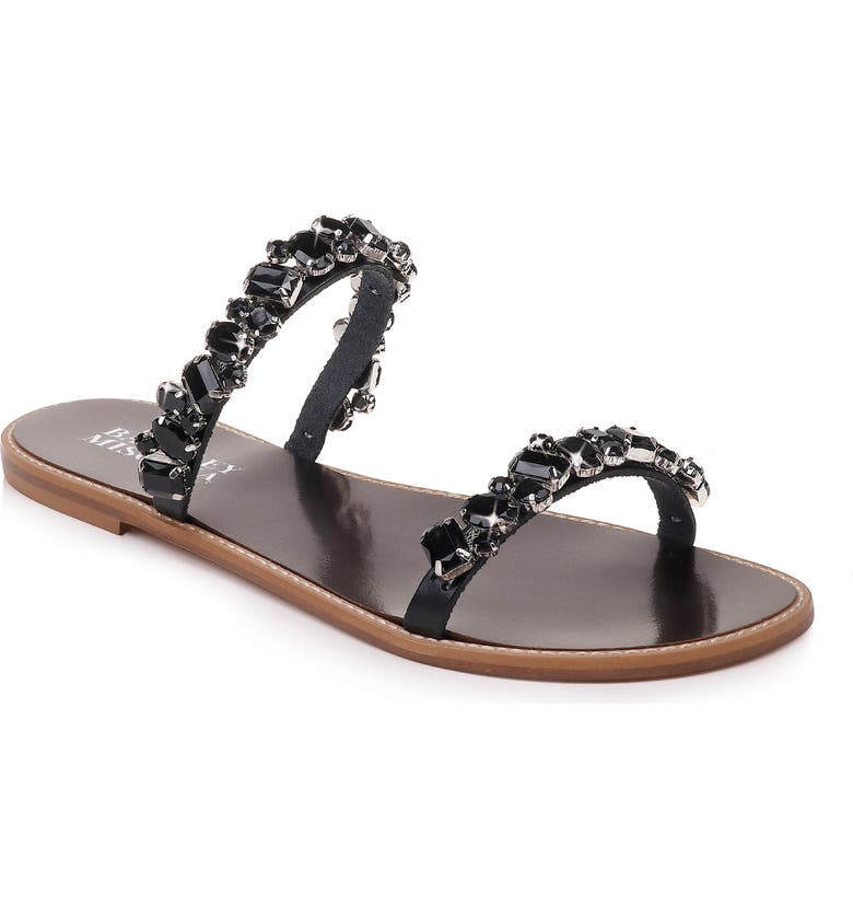 Badgley Mischka Loveday Crystal Embellished Slide Sandal (Women) | Nordstrom