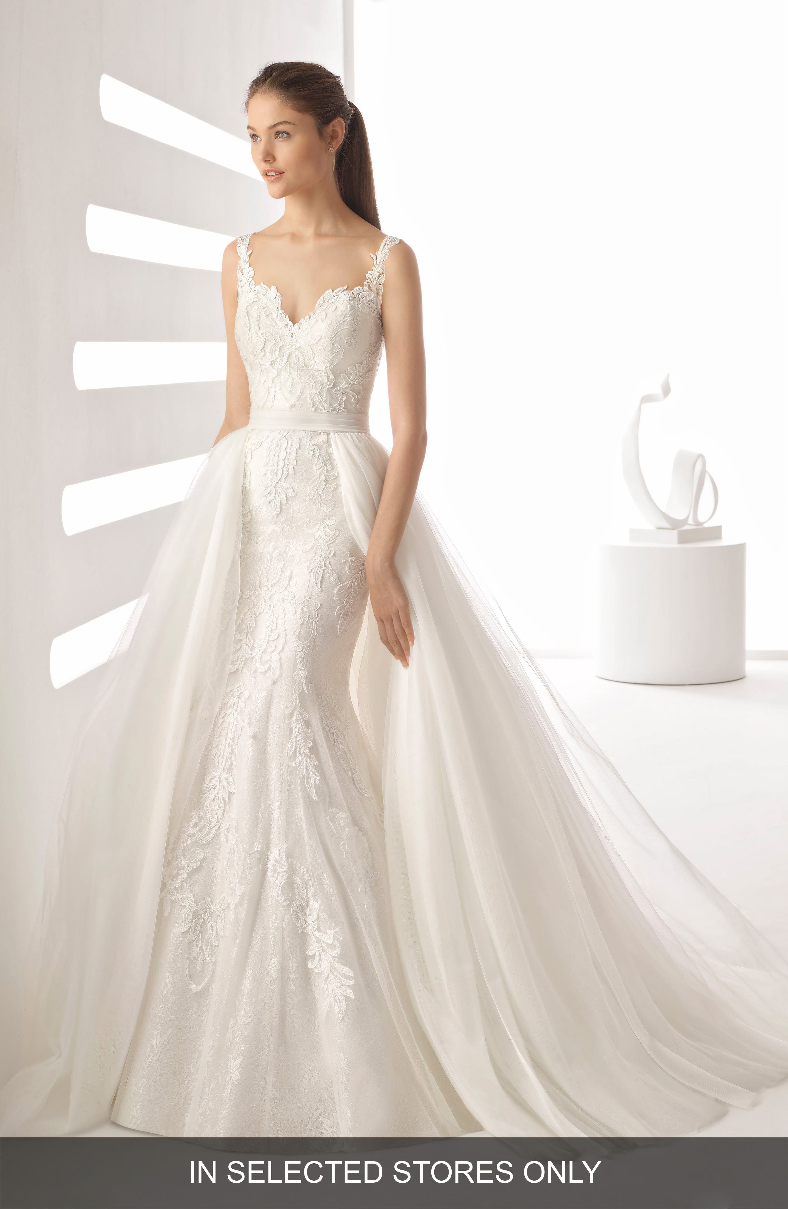 Rosa Clara Agnes Mermaid Gown, Size IN STORE ONLY - Beige