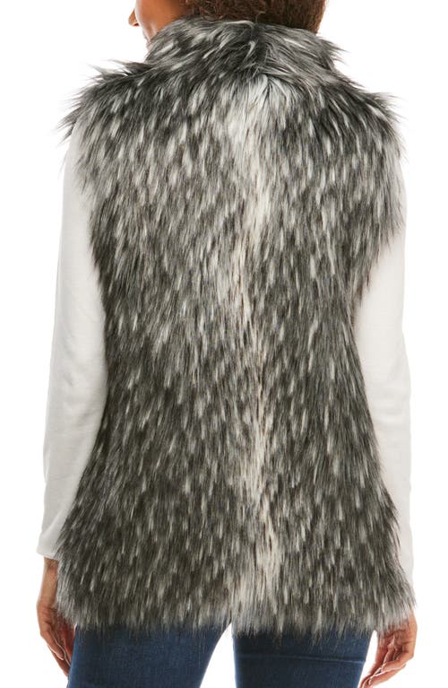 Donna Salyers Fabulous-furs Donna Salyers Fabulous Furs Limited Edition Faux Fur Vest In Smokey Fox