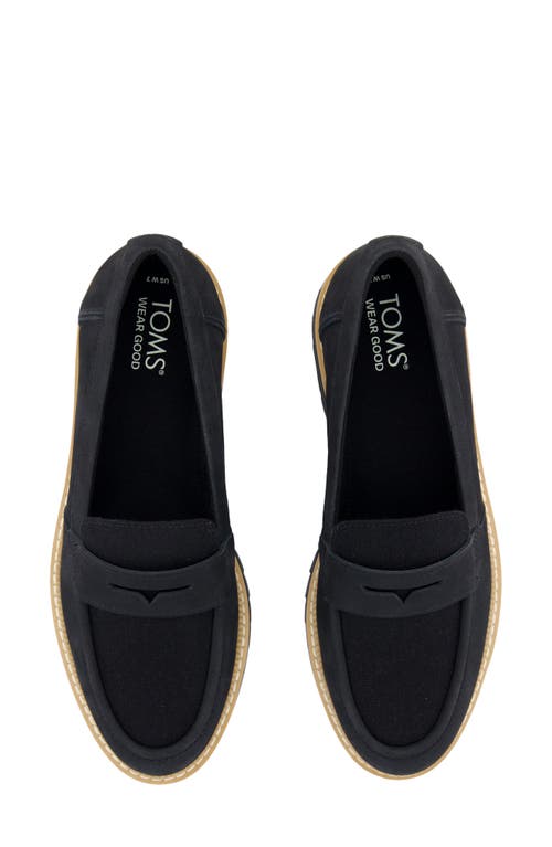 TOMS TOMS CARA PLATFORM PENNY LOAFER