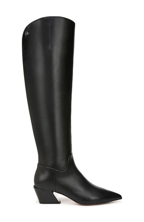 Shop Sarto By Franco Sarto Gwyn Pointed Toe Over The Knee Boot In Black