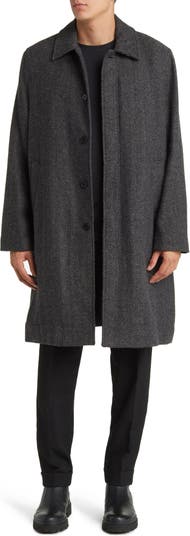 Chester Wool Herringbone Coat
