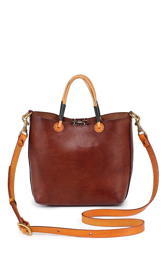 Old Trend Women's Genuine Leather Outwest Mini Tote Bag In Brown