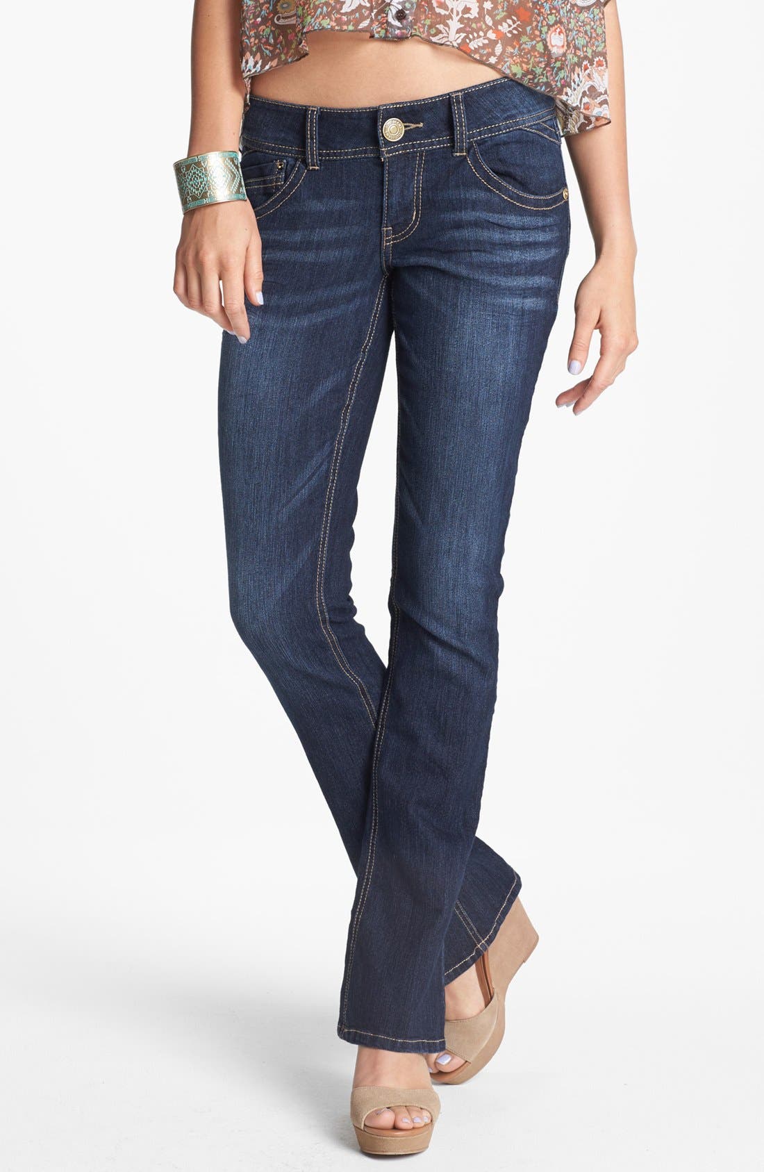 Jolt 'Itty Bitty' Bootcut Jeans (Medium) (Juniors) Only