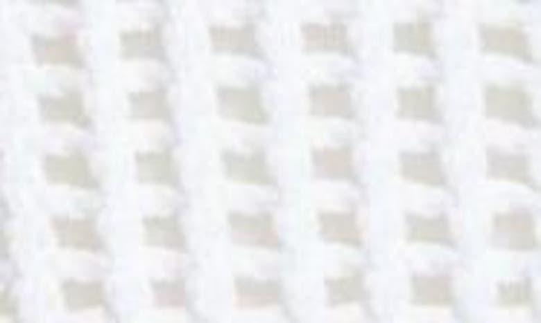 Shop Alexander Wang Short Sleeve Crochet Shrunken Sweater In White