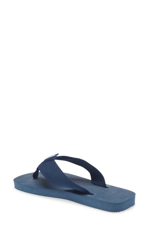 Havaianas Urban Basic Water Friendly Flip Flop In Indigo Blue