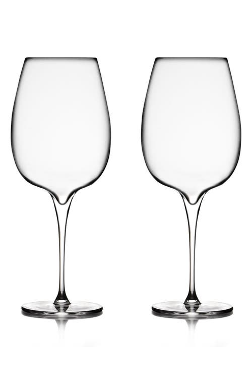 Nambé Vie Set of 2 Cabernet Glasses in Clear at Nordstrom