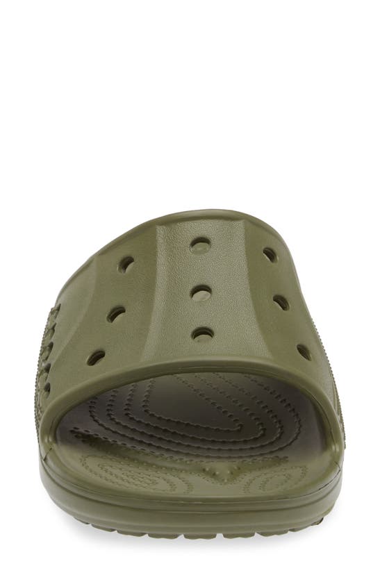 Shop Crocs Gender Inclusive Baya Ii Slide Sandal In Army Green