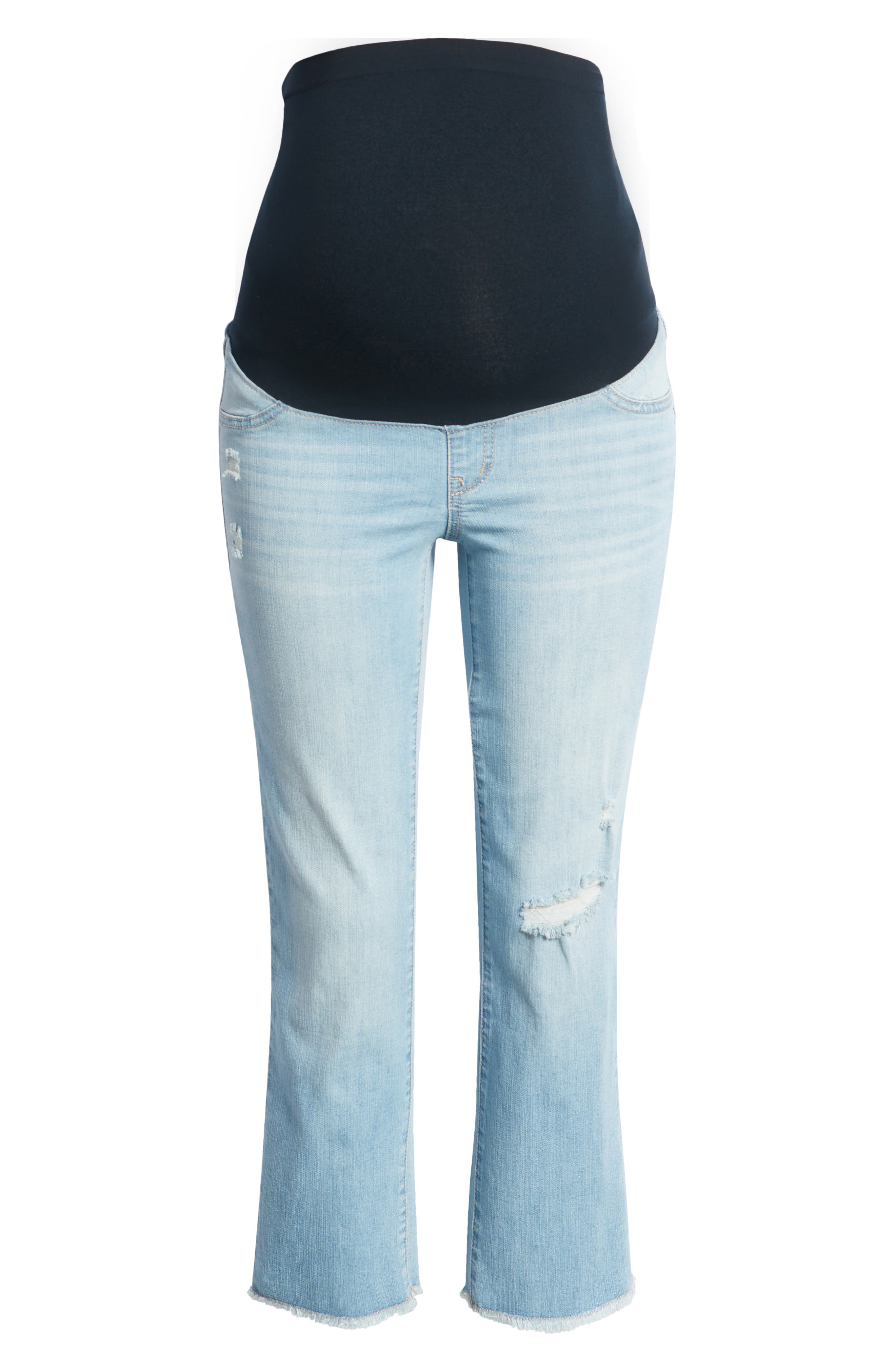 1822 Denim Legit Straight Leg Maternity Jeans at Nordstrom, Size 29