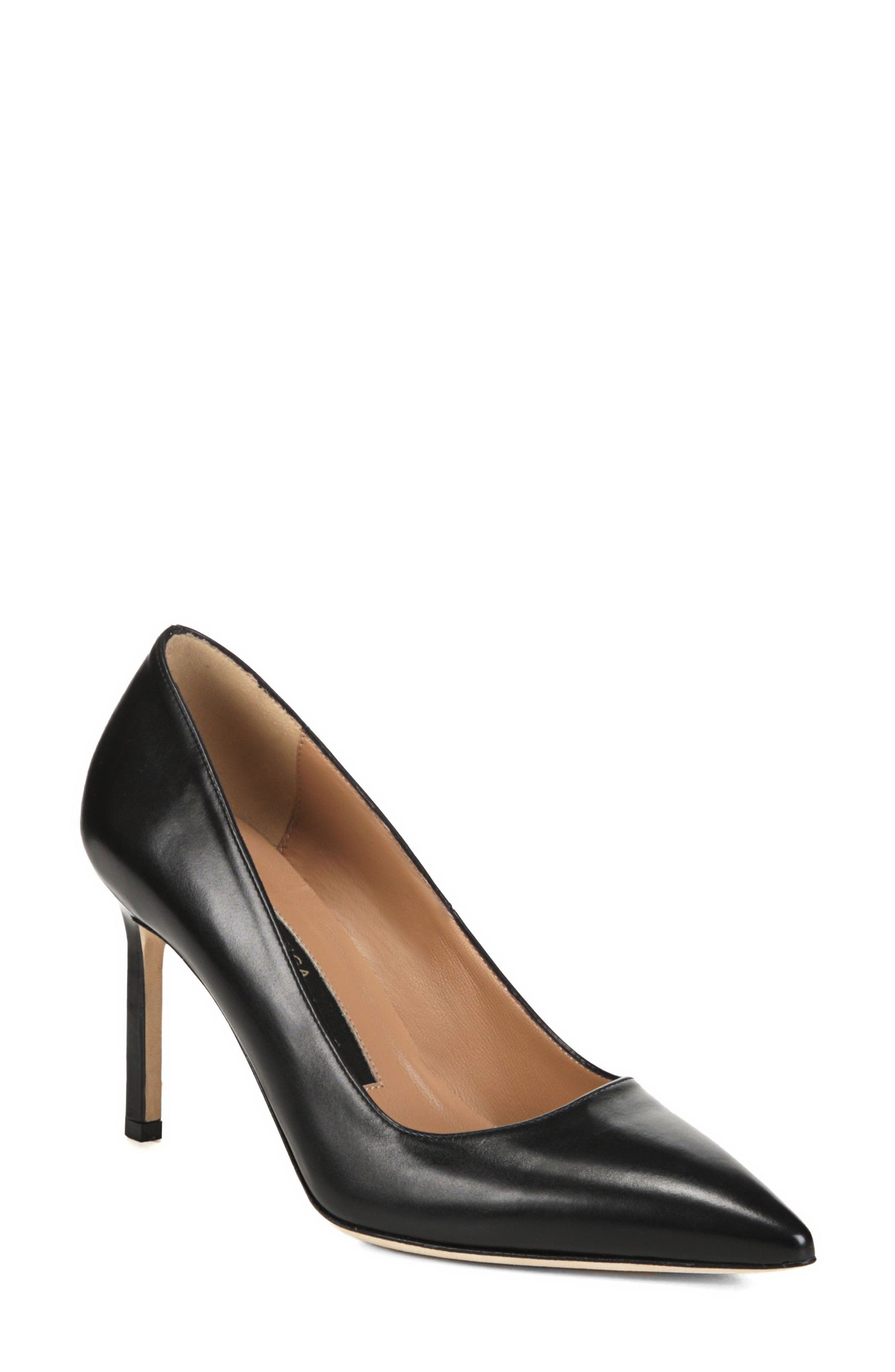 Via Spiga Nikole Pointy Toe Pump- Black