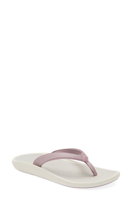 OluKai Pioe Flip Flop Grey at Nordstrom,