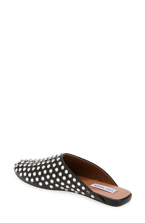 Shop Steve Madden Glimmer Imitation Pearl Mule In Rhinestone