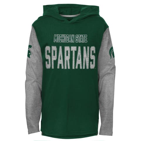 Michigan State Spartans Nike Youth Basketball Legend Practice Elite Performance T-Shirt - Green