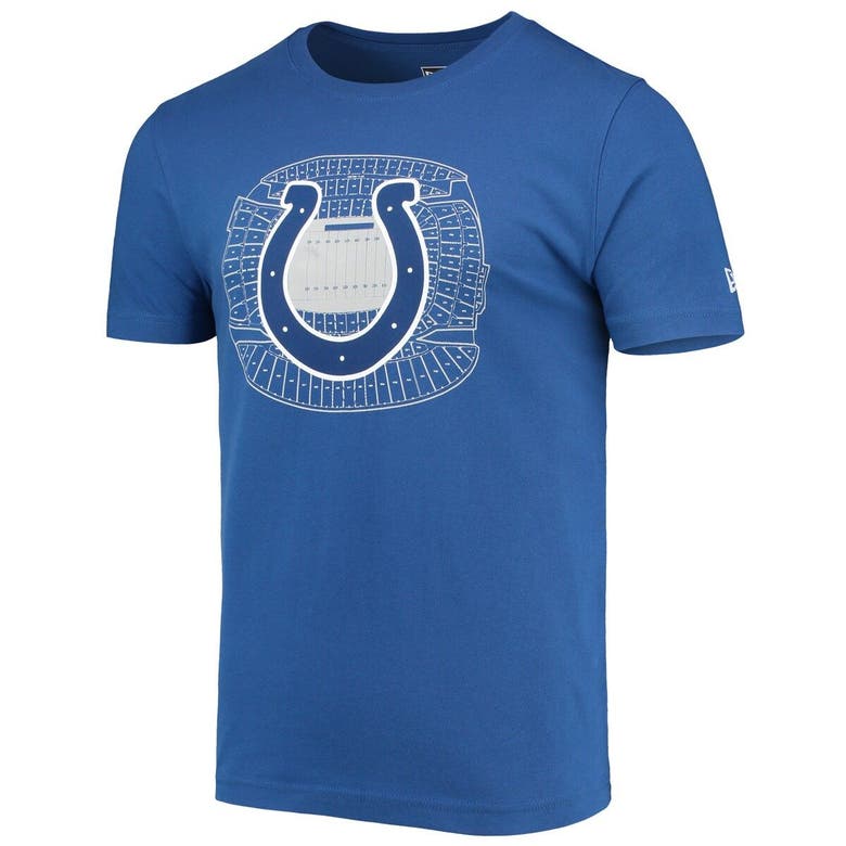 Shop New Era Royal Indianapolis Colts Stadium T-shirt