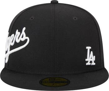 New Era Men's New Era Black Los Angeles Dodgers Jersey 59FIFTY