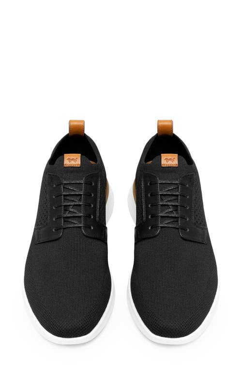 Shop Wolf & Shepherd Swiftknit™ Plain Toe Derby In Black/white