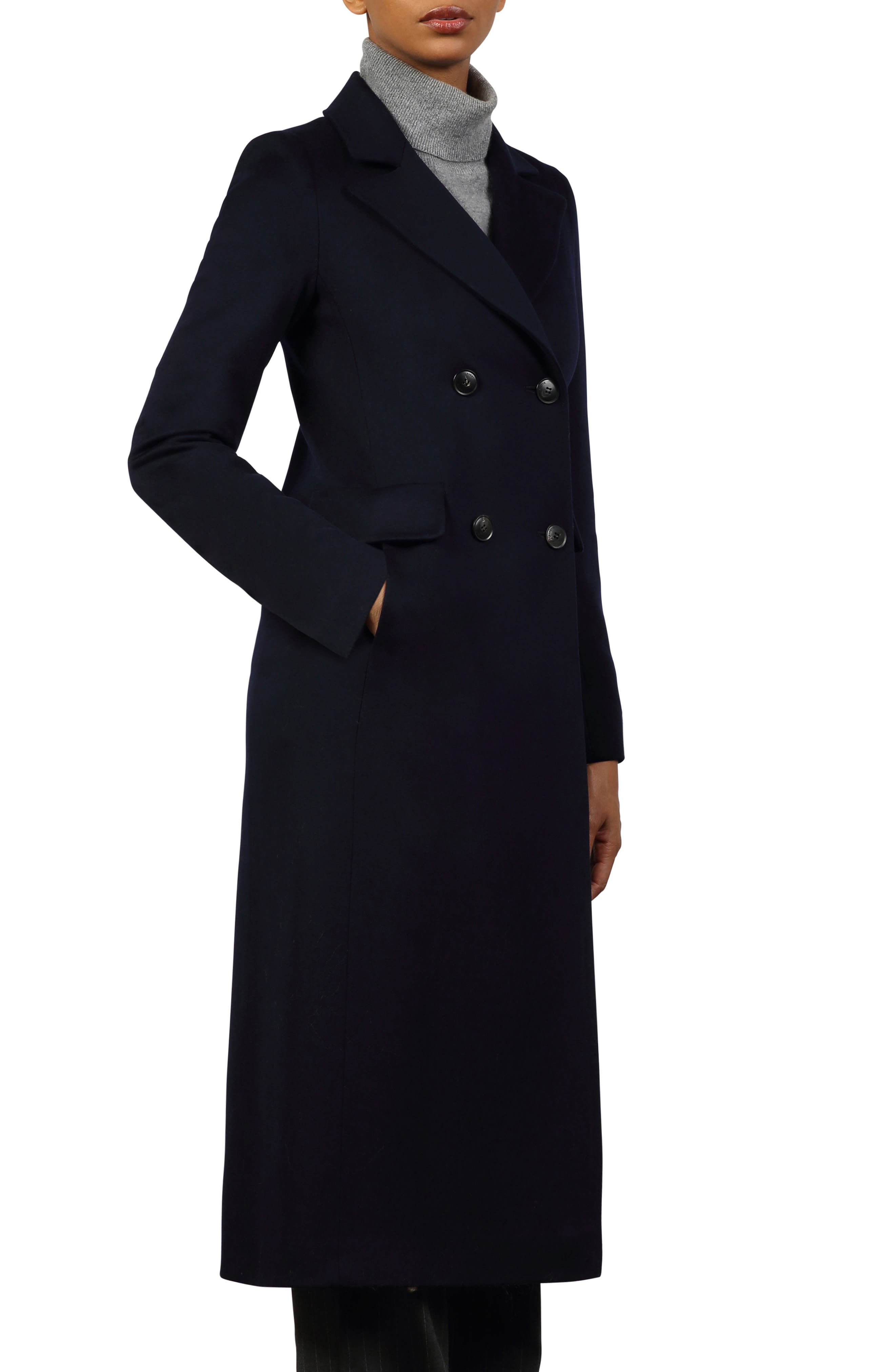 jigsaw maritime coat black
