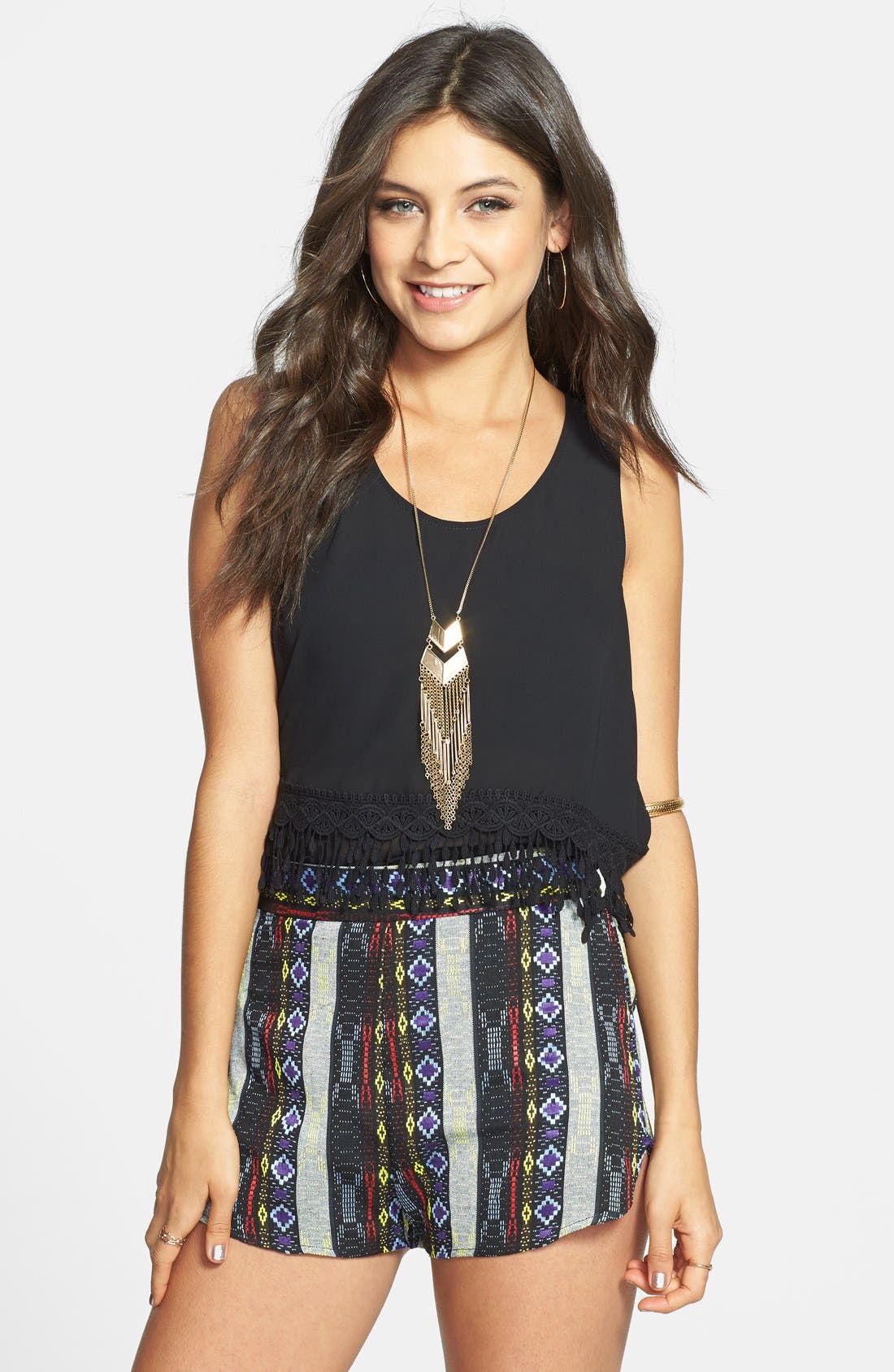 Painted Threads Blanket Dolphin Shorts (Juniors) Only) Nordstrom