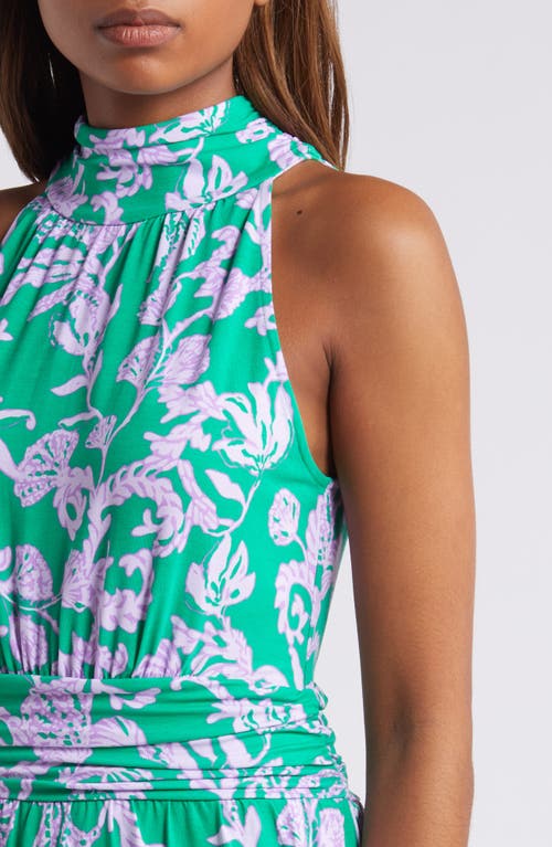 Shop Lilly Pulitzer ® Wyota Romper In Brazilian Green Salty Sandbar