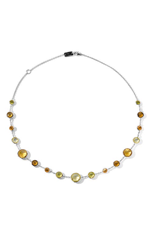 Shop Ippolita Lollipop Lollitini Short Necklace In Silver