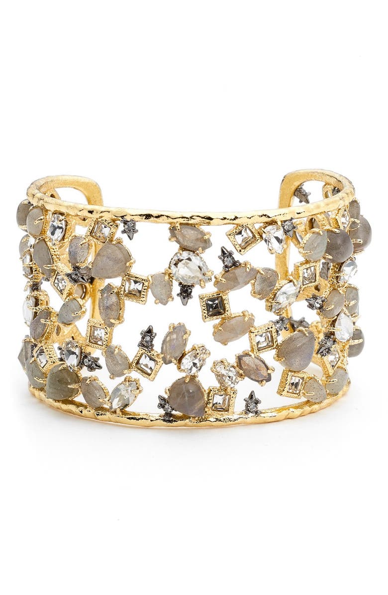 Alexis Bittar 'Elements' Confetti Crystal Cuff bracelet | Nordstrom