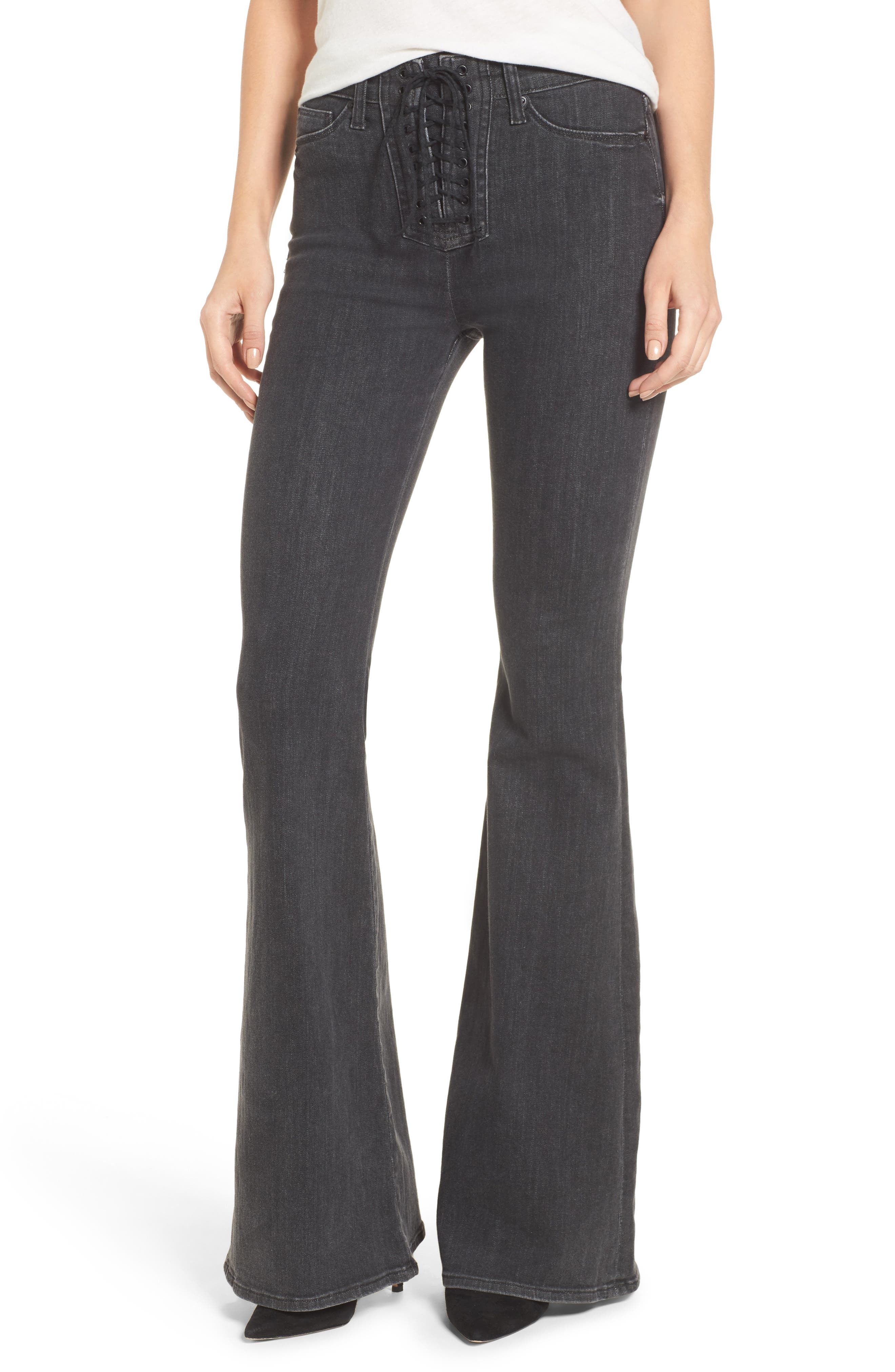 hudson bullocks lace up jeans