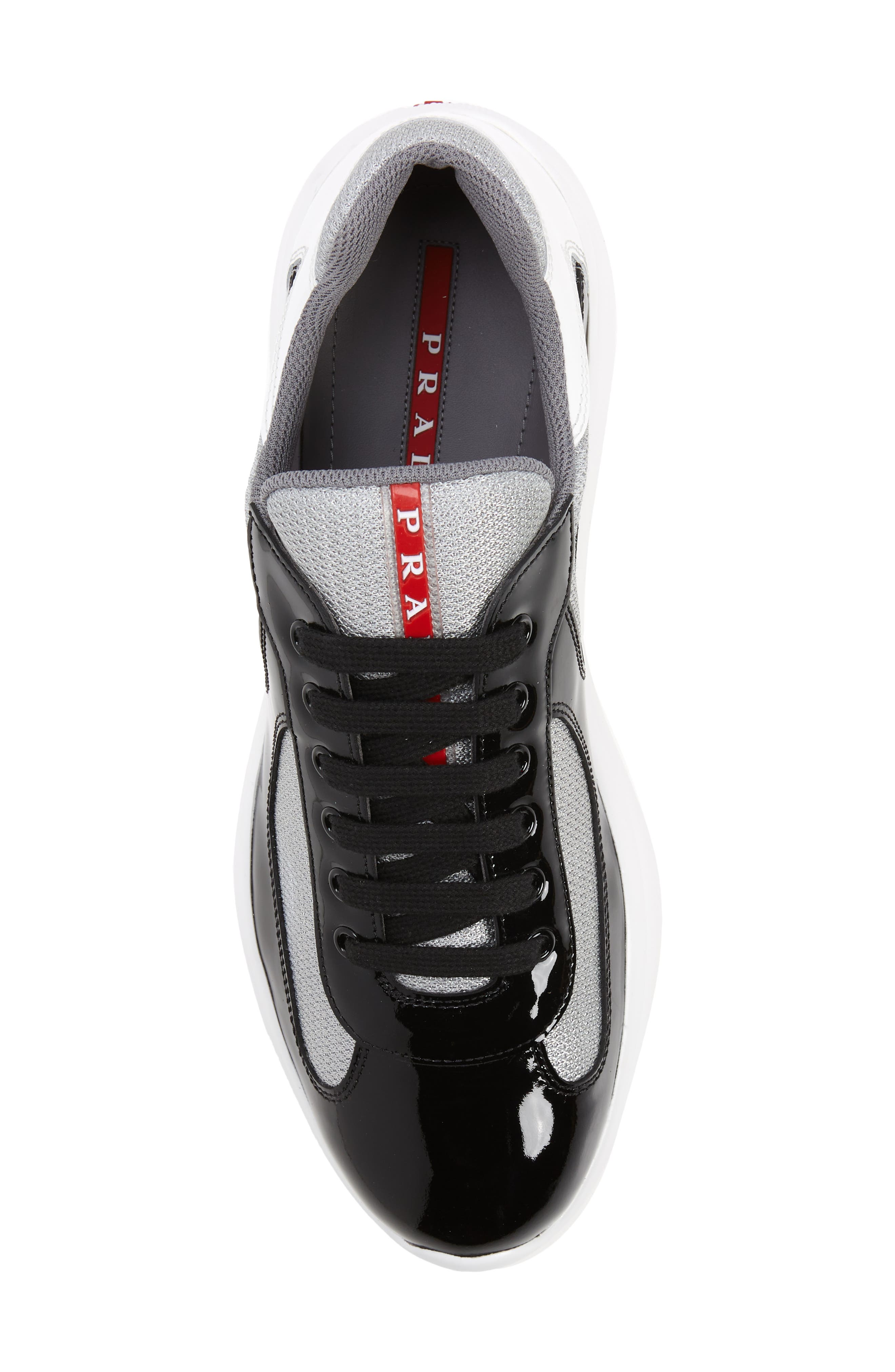 prada linea rossa runner sneaker