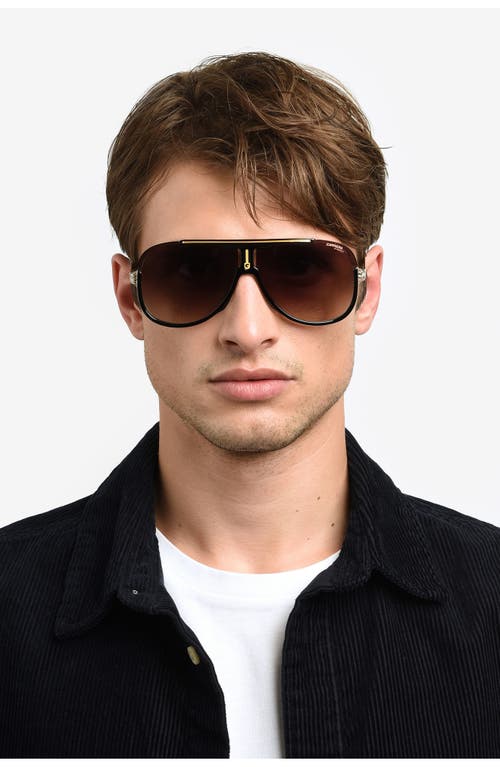 CARRERA EYEWEAR CARRERA EYEWEAR 64MM OVERSIZE AVIATOR SUNGLASSES 