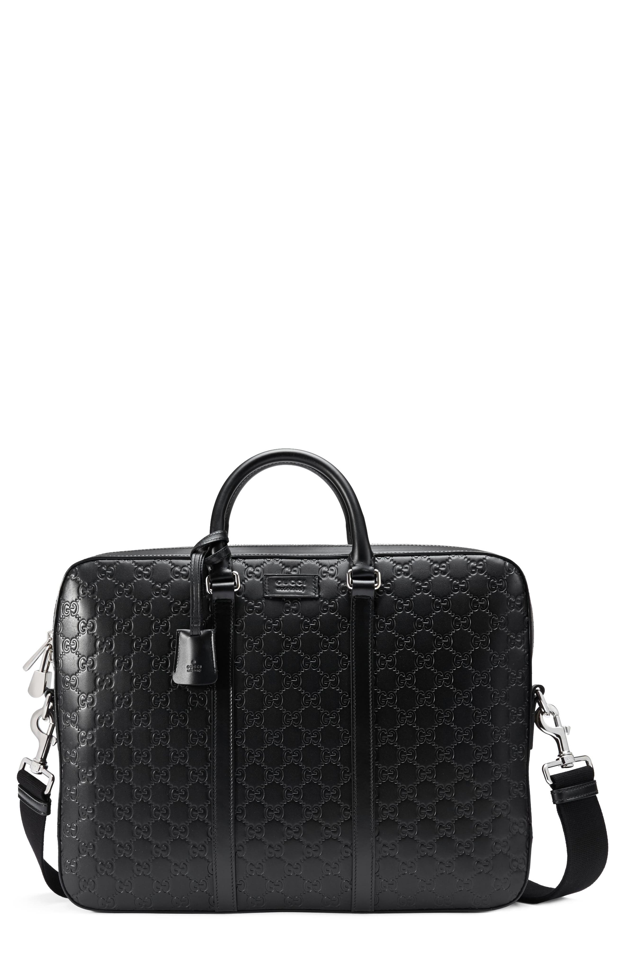 Gucci Signature Leather Briefcase Nordstrom