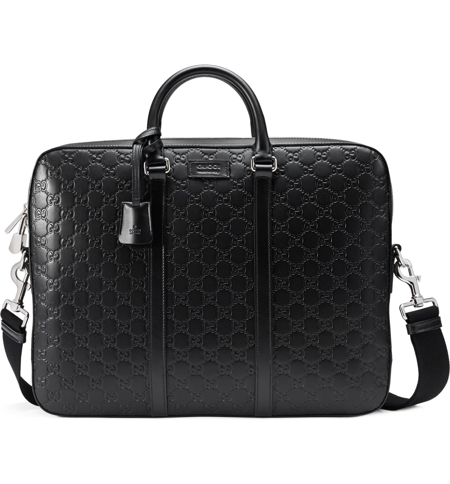 Gucci Signature Leather Briefcase | Nordstrom