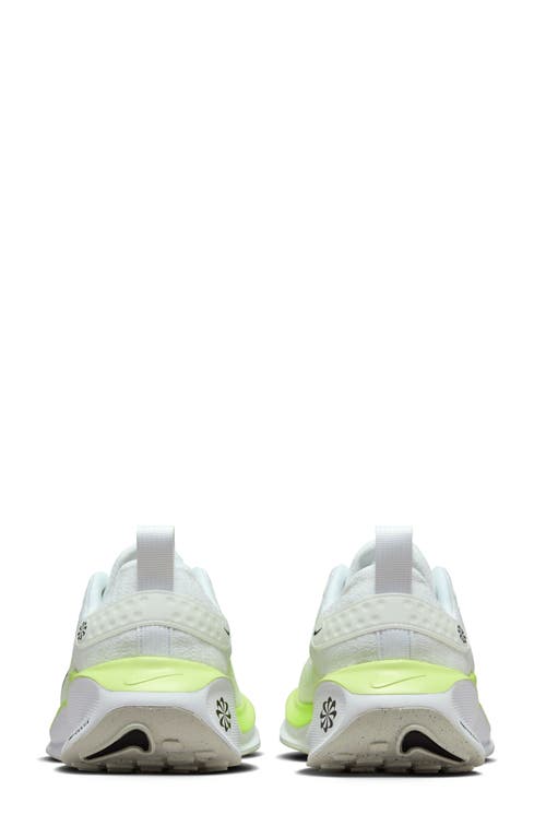 Shop Nike Infinityrn 4 Running Shoe In White/black/lemon