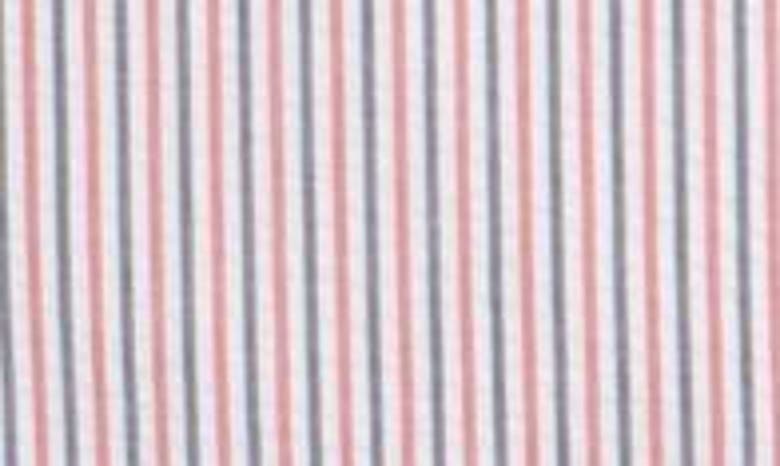 Shop Thom Browne Unconstructed Stripe Cotton Blazer In Pink Blue White