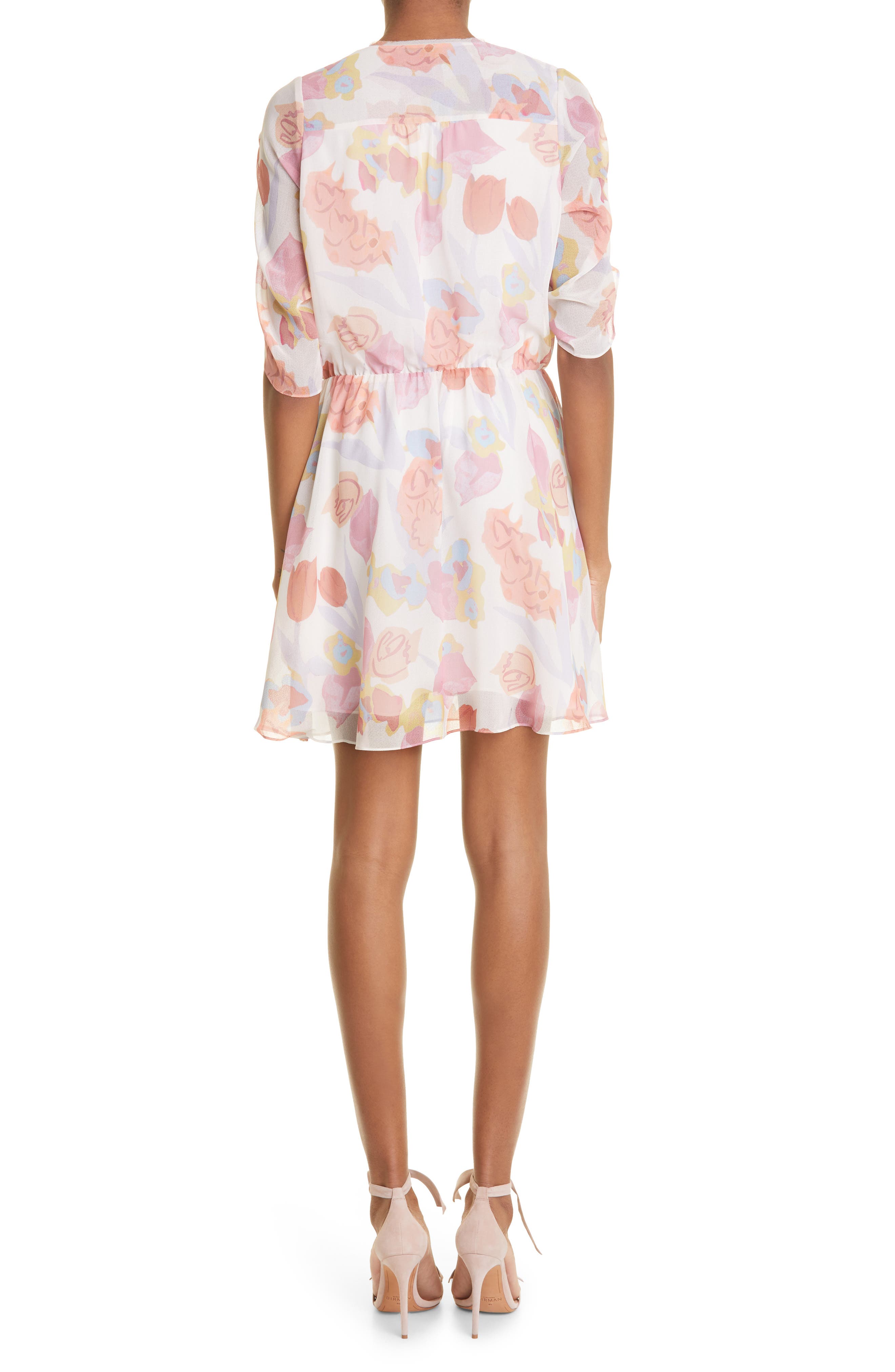 ted baker ruched dress