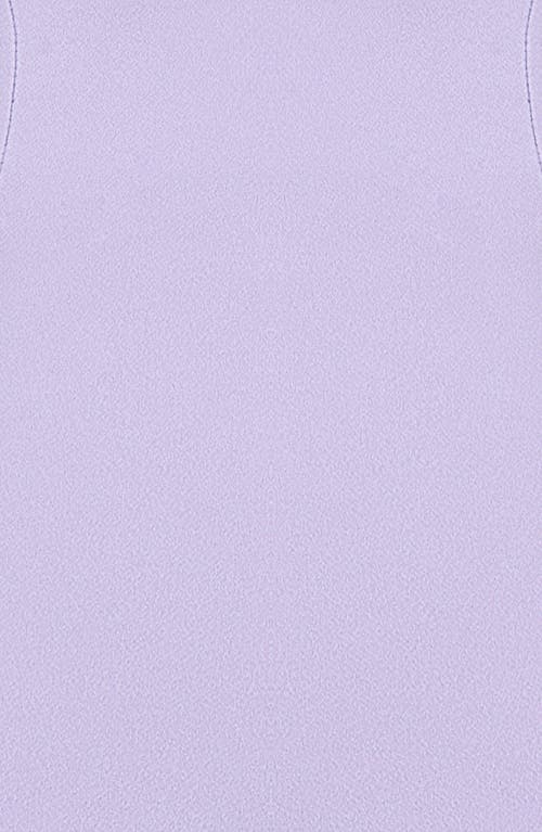 House Of Cb Alyssa Crepe Halter Minidress In Pastel Lilac
