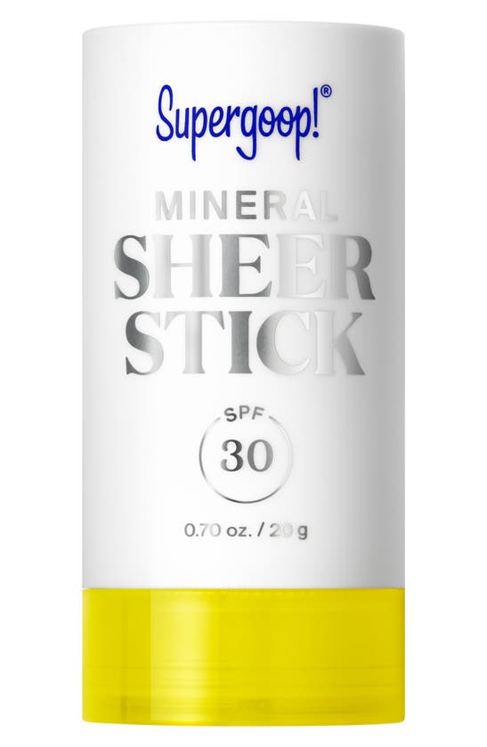 Supergoop Mineral Sheer Stick Spf 30 In White