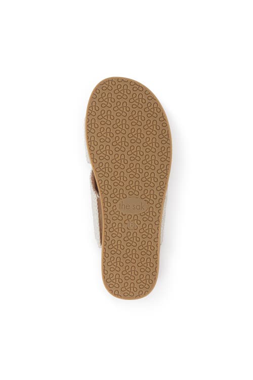 Shop The Sak Penelope Slip On Sandal In Natural