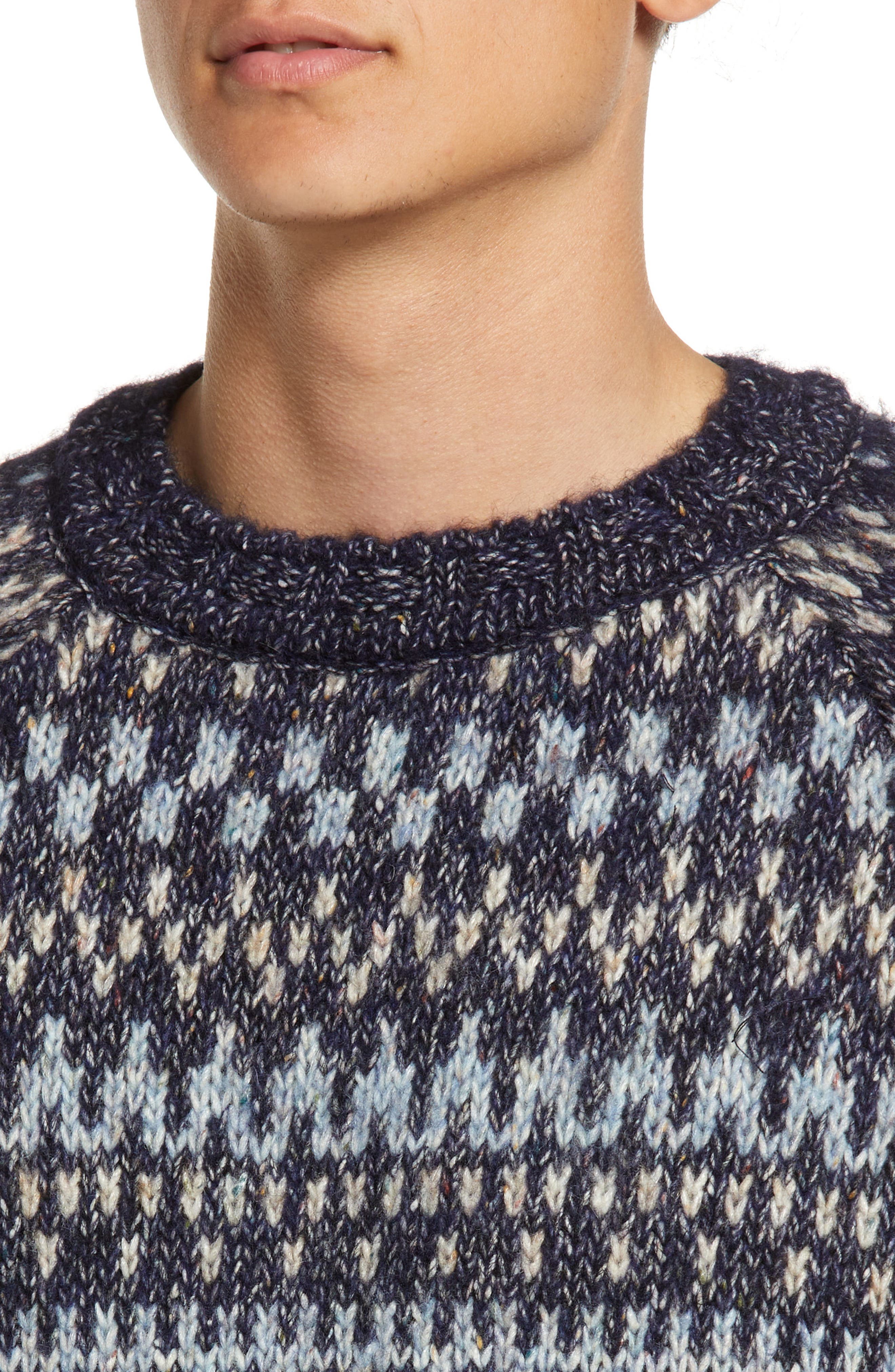 限定品 A.P.C. FRANZ FAIR ISLE CREW KNIT S ニット/セーター - www