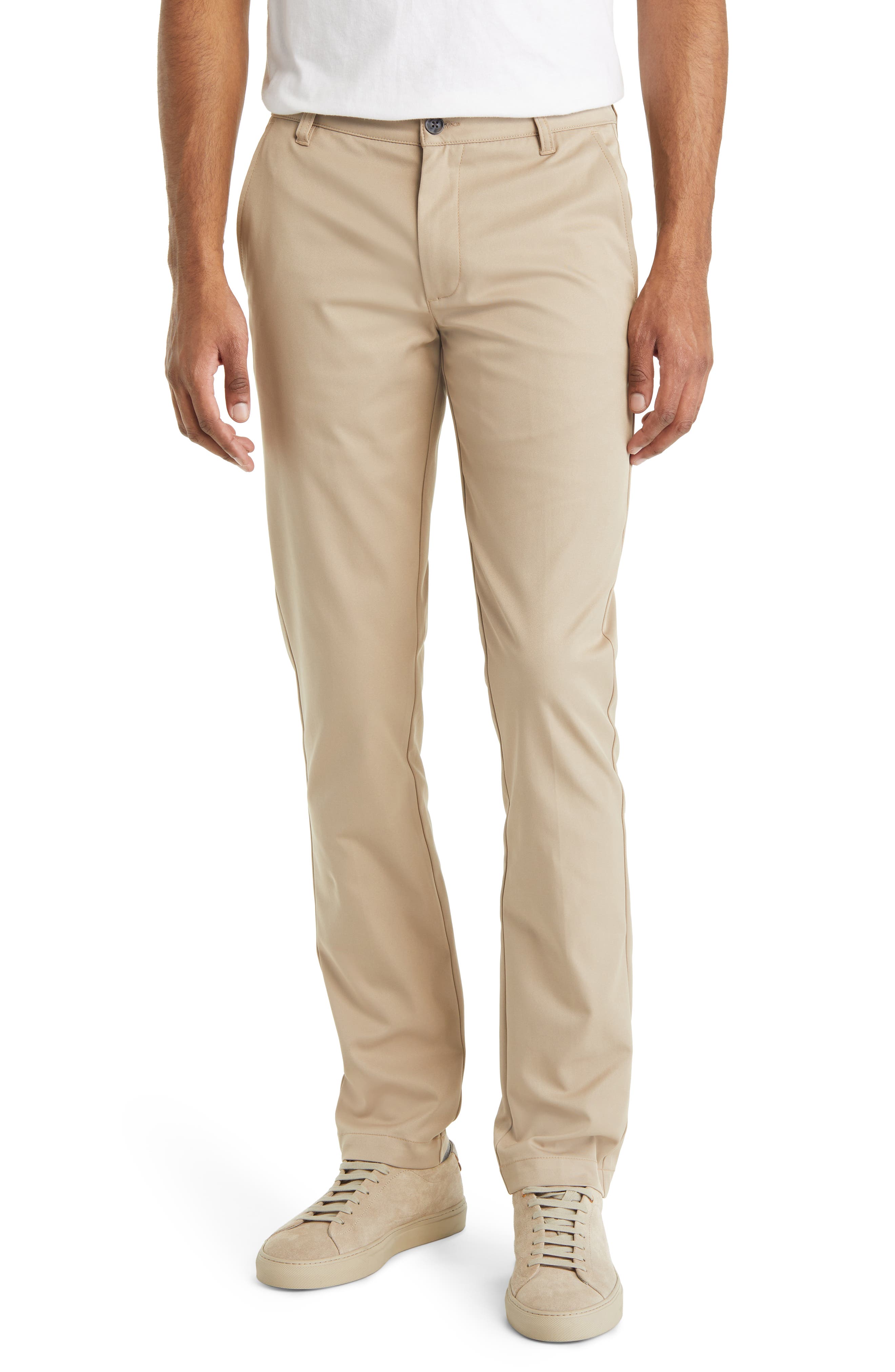 Vintage 1946 Flat Front Slim Straight Leg Performance Twill Pants ...