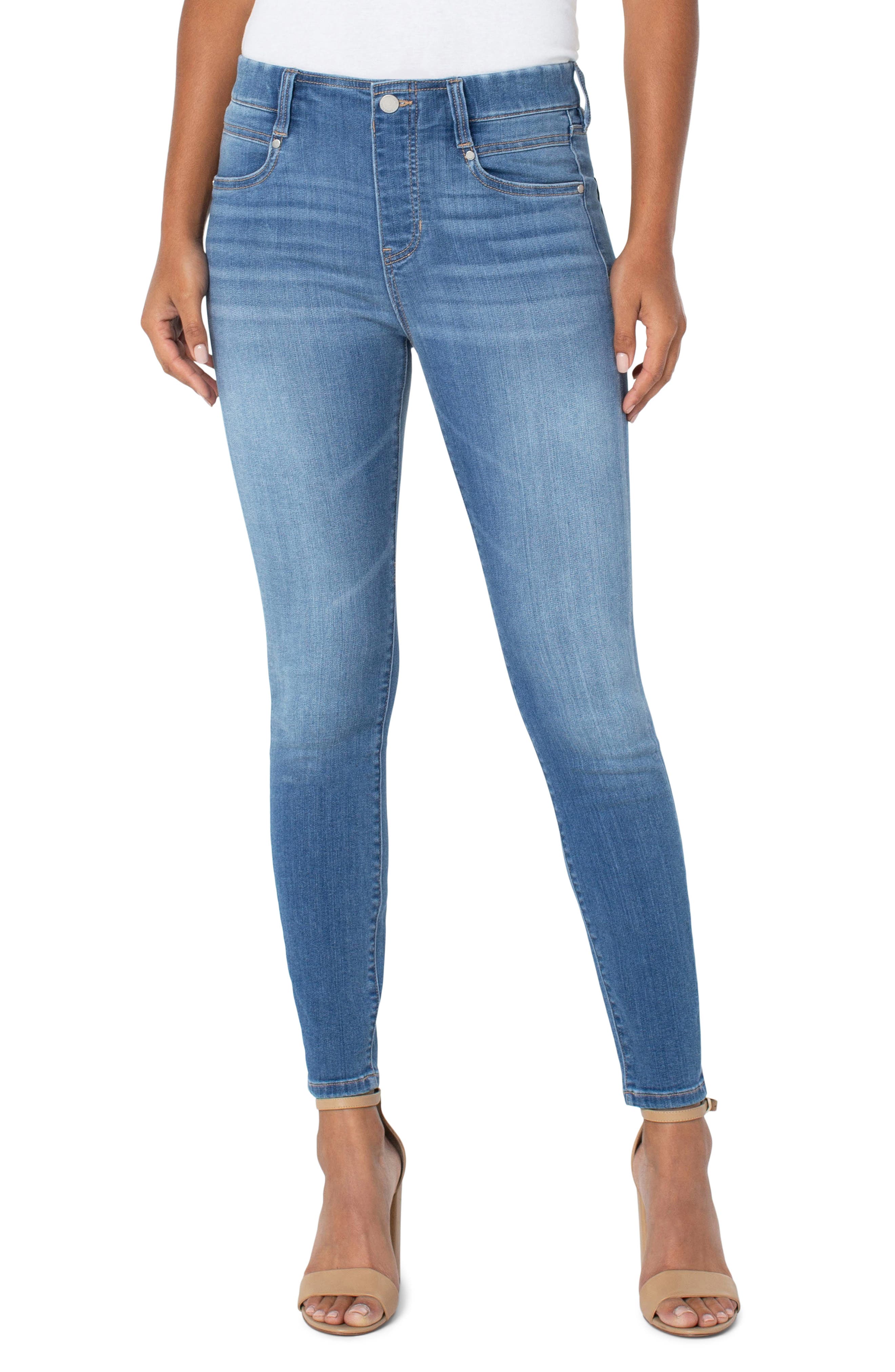 pull on skinny jeans womens