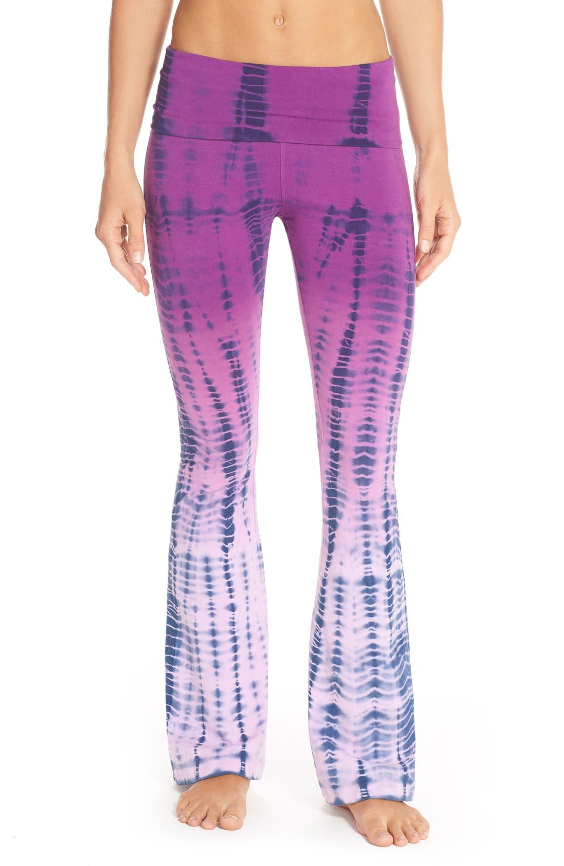 Hard Tail Tie Dye Flare Leg Pants Nordstrom