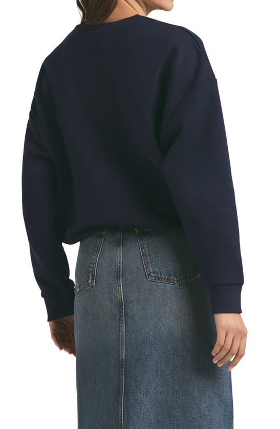FAVORITE DAUGHTER FAVORITE DAUGHTER COLLEGIATE COTTON BLEND SWEATSHIRT