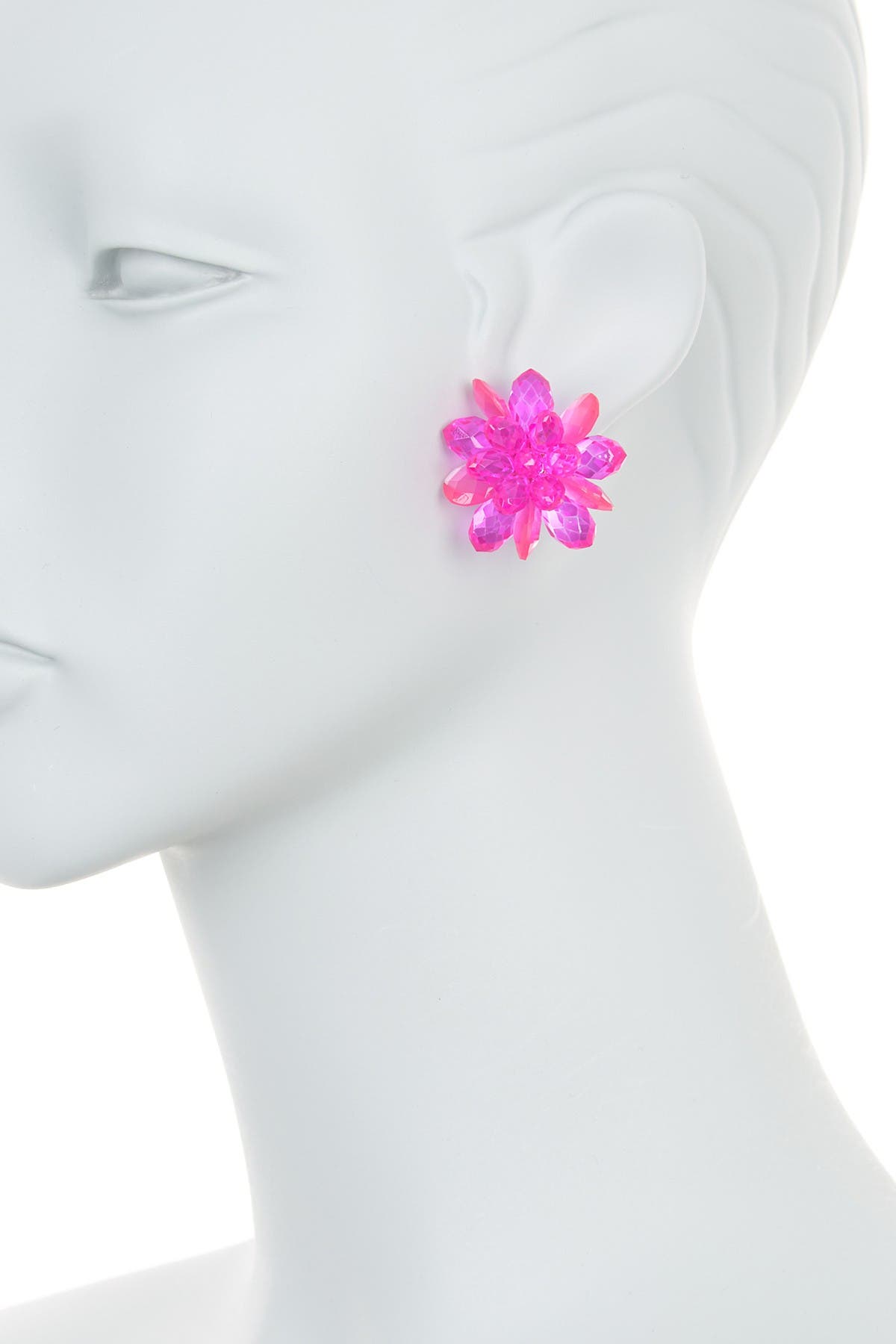 kate spade new york crystal flower stud earrings