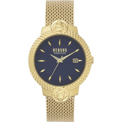 Versus Versace Mouffetard Mesh Band Watch,