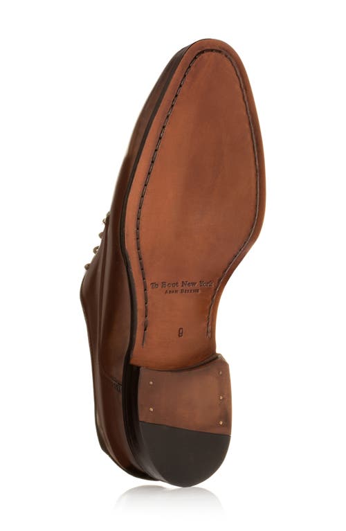 Shop To Boot New York Blakeley Plain Toe Derby In Brown