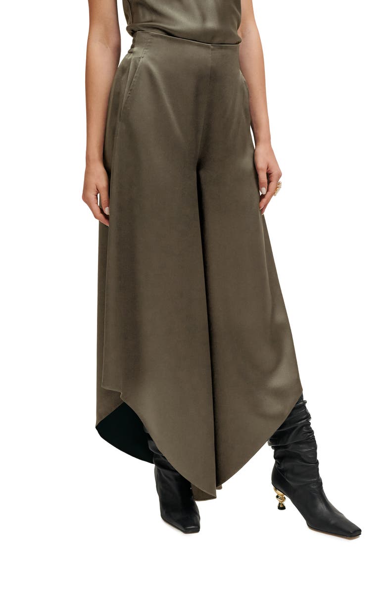 Careste Margot Asymmetric Silk Satin Palazzo Pants Nordstrom Careste Margot Asymmetric Silk Satin Palazzo Pants Nordstrom