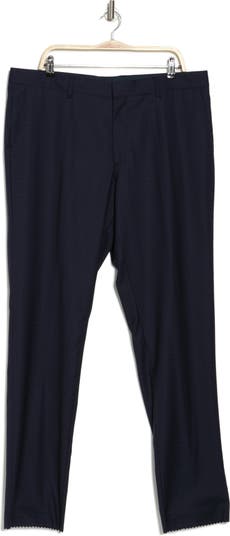 BOSS Men's Genius Flat Front Wool Pants | Nordstrom